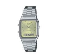 Casio - Reloj analógico de Cuarzo Unisex con Correa en AQ-230A-9AMQYES, Pulsera