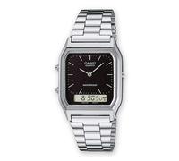Reloj Casio Vintage Unisex Cuarzo A prueba de agua con Cronógrafo