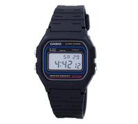 Reloj Casio W-59-1VQES Hombre Digital Vintage Negro 5 Bar Luz Alarma
