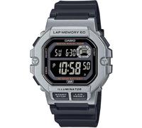 Reloj CASIO WS-1400H-1BVCF Silicona Negro Chrono Alarm Dual Time Sub 100mt