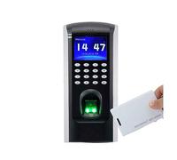 Reloj Checador, Control de acceso biométrico RFID con huella dactilar y tiempo asistencia ZK SF200, pantalla a Color TFT 2 pulgadas, puerta TCP/IP(SF200-ID,1)