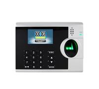 Reloj Checador, ZK XM218 de pantalla a Color de 3 pulgadas, tiempo de asistencia con huella dactilar, reloj, USB, TCP/IP, grabador biométrico de huellas dactilares(XM218,A,Plug)