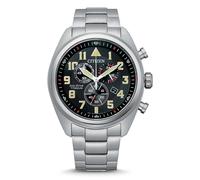 Reloj Citizen Eco-Drive AT2480-81E Solar Para Hombre Chrono Super-Titanio Ø44mm