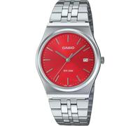 Casio MTP-B145D-4A2V - Reloj analógico vintage de acero inoxidable con 3 manecillas para hombre, color plateado