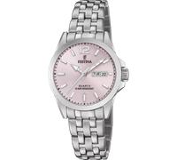 Festina Reloj Mujer Analógico de Acero Inoxidable 316l Plateado