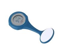 Reloj Colgante Llavero Enfermeras de Padrino Reloj de Solapa para enfermería es de Hermana para Damas eléctrico de Bolsillo Rosa, Azul, 4.3 * 10.3cm