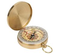 Reloj compacto portátil para exteriores Brújula portátil Vintage Retro Brújula Ligero, resistente, duradero, portátil para acampar, ir de excursión, viajar, etc.(Pocket watch compass)