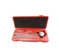 Reloj comparador Diámetro del orificio Indicador digital de calibre de orificio de aleación de aluminio de 18-35-50-160 mm Indicador de calibre de orificio de cuadrante de 0,01 mm Herramienta de medic
