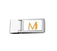 Reloj con aspecto de ratón Enemy Art Deco Fashion Slim Money Clip Stainless Holder Pocket Wallet