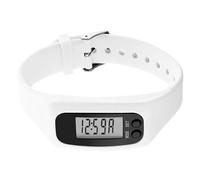 Reloj con contador de pasos, reloj de fitness, podómetro con monitor LCD ligero, pantalla grande, contador de pasos de calorías para viajes diarios, viajes, fin de semana, caminar, trotar, senderismo