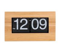 Reloj con Tapa, Vintage, Retro, con Números Grandes, Abatible hacia Abajo, Reloj de Mesa de Escritorio, Funciona con Pilas, con Tapa Automática, Reloj de Escritorio, Reloj