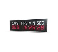 Reloj con temporizador electrónico de un solo lado, 10W, for partido de baloncesto, escalada en roca, maratón, hora, minuto, segundo recordatorio Múltiples modos