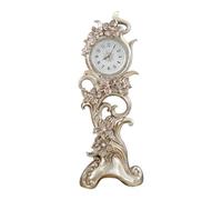 Reloj con tribuna de Piso Reloj de Piso Sala de Estar de Estilo Americano Silencio Orquídea Creativa Reloj Grande Decoración de Villa Decoración del Pasillo Reloj de pie Reloj Reloj de Sala