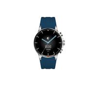 Reloj Conectado - BIGBEN CONNECTED - Redondo - IP68 - 70 modos deportivos - Plata con pulsera azul