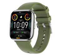 Reloj conectado con monitor de salud y llamadas Bluetooth. Batería de 7 días. Verde oscuro.
