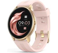 Reloj Conectado Mujer Bluetooth 5.0 Cardio Sueño IP68 iOS Android Oro Rosa