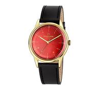 Reloj Correa Vintage MELBOURNE Dorado Unisex Rojo MEL-40-09