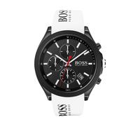 Reloj cronógrafo blanco Hugo Boss Velocity para hombre 1513718 nuevo