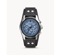 Reloj cronógrafo Coachman de piel negra - Fossil CH2564 - Para hombre - Negro nuevo