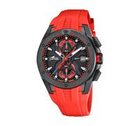 Reloj Cronógrafo Lotus L18943/5 Para Hombre Con Esfera Negra Vortex