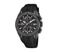 Reloj Cronógrafo Lotus L18943/6 Para Hombre Con Esfera Negra Vortex