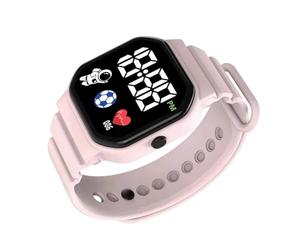 Reloj cronógrafo, pulsera electrónica para jóvenes, correa de elastómero suave con brillo luminoso y precisión para escolares, parques infantiles, piscinas y clases de educación física