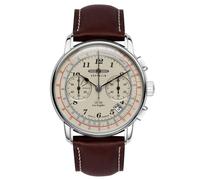 Reloj Cronógrafo Zeppelin 7614-5 Los Ángeles Con Correa De Cuero Marrón