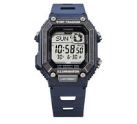 reloj cronómetro deportivo Bluetooth unisex Casio StepTracker WS-B1000-2A 41.3mm Smartlink 100m WR correa de resina