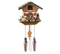 Reloj cucú de cuarzo Casa de la selva negra con música