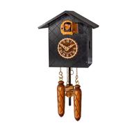 Reloj cucú de cuarzo Casa de la selva negra con música