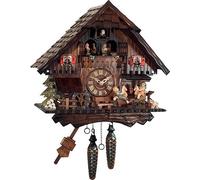 Reloj cucú de cuarzo movimiento de estilo Chalet, 33cm por Engstler