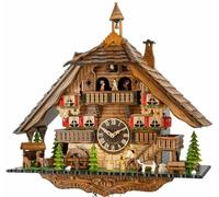 Reloj cucú de cuarzo movimiento de estilo Chalet, 50 cm por Engstler