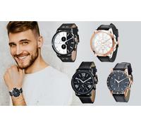 Reloj de acero inoxidable con movimiento de cuarzo de SC Crystal: MH265-DORE