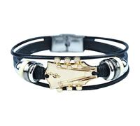 Reloj de actividad para hombre, pulsera con cierre de acero inoxidable, joyería de roca para entusiastas de la música, accesorio para hombres y mujeres, relojes cronómetro para hombre, talla única