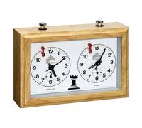 Reloj De Ajedrez - Análogo - Caja De Madera De Haya
