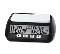 Reloj de ajedrez Cuadro de Memoria de Cuenta Digital Temporizante de Relojes con batería de Cuenta multimodo Temporizador de Almohadilla electrónica para la Almohadilla electrónica para el ajedrez d