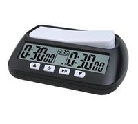 Reloj de ajedrez digital 3 en 1 con modos de retardo adicionales, juego portátil ABS