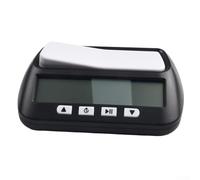 Reloj de ajedrez digital con temporizador de cuenta regresiva para juegos de mesa incluyendo ajedrez chino, ajedrez y marcha, cuenta regresiva o cuenta regresiva preestablecida para dos jugadores