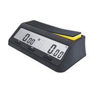 Reloj de ajedrez digital con temporizador para juegos de mesa y temporizador con bonificación y cuenta regresiva con retardo y alarma.