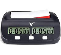 Reloj de Ajedrez Digital Electronico con Pantalla multifuncion, Reloj Ajedrez de Competicion Profesional, Reloj Digital Ajedrez Fide