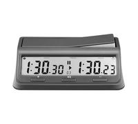 Reloj de ajedrez digital LEAP, temporizador profesional para juegos de mesa con 37 modos preestablecidos, cuenta regresiva, bonificación, incremento, retardo, Byo Yomi,