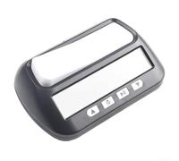 Reloj de ajedrez digital profesional temporizador de cuenta regresiva ajustable para ajedrez chino, para torneo de ajedrez Go Cronómetro con función de memoria de alarma (negro)