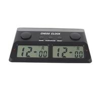 Reloj de ajedrez Temporizador de ajedrez digital 3 en 1 con límite de tiempo de cuenta regresiva Función de agregar segundos para ajedrez chino Ajedrez internacional Weiqi