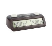 Reloj de ajedrez Temporizador de ajedrez Digital Multifuncional con Modos de sincronización Personalizables Pantalla de Seguimiento Redondo Funcionalidad de Memoria para Juegos de