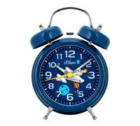 Reloj De Alarma Analógico S.Oliver Luz Niños Nave Espacial SO-3962-CQ-1