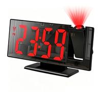 Reloj de alarma digital, pantalla LED, 7,87 x 3,94 x 1,97 pulgadas, diseño moderno, comodidad con estilo de cama, compacto supply with Table Use, Home Accessories for Kids Adults Bedside Nightstand