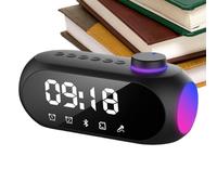 Reloj de altavoz inteligente, inalámbrico digital, con audio de alarma, para en oficina, noche, salón, dormitorio, hotel y oficina