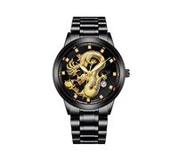 Reloj de árbitro de acero inoxidable para hombre, de cuarzo, para hombre, A, One Size, pulsera