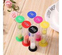 Reloj de arena - 30 segundos, 1 minuto, 2 minutos, 3 minutos, 5 minutos, 10 minutos, reloj de arena, temporizador - 6 piezas