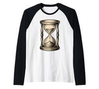 Reloj de arena Camiseta Manga Raglan